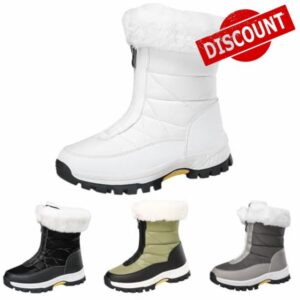 Women’s Non-Slip Warm Zipper Snow Boots