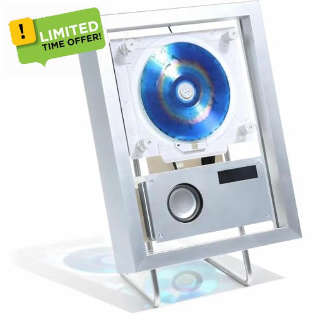 Wall Mountable CD Player with Bluetooth 5.1