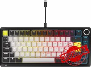 Corsair MAKR PRO 75 Hall Effect DIY Wired Magnetic Mechanical Gaming Keyboard – 75% Layout