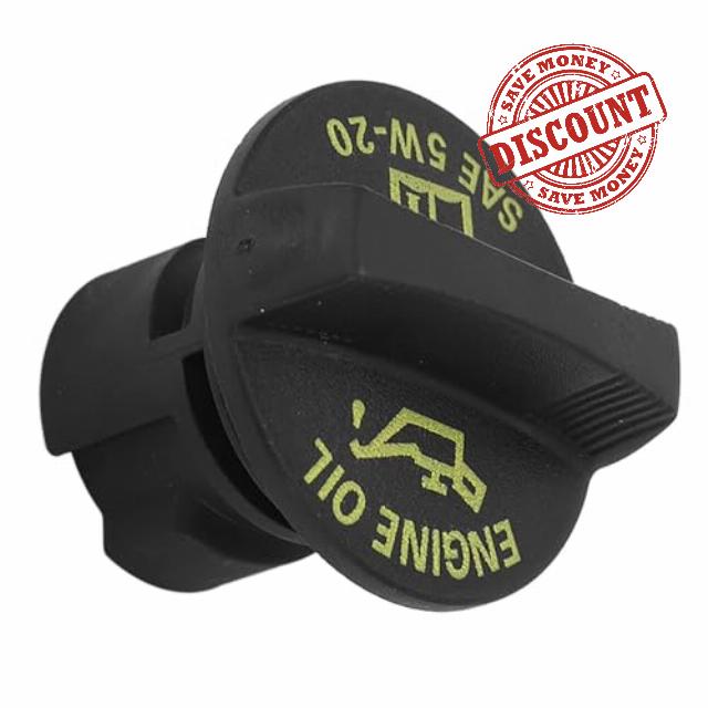 Engine Oil Cap Compatible With Jeep For Compass 2007 2008 2009 2010 2011 2012 2013 2014 2015 2016 2017 Car Engine Oil Filler Cover Cap 53013775AB 53013775AA