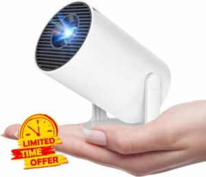 Mini Projector with WiFi 6 and Bluetooth