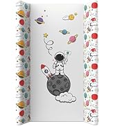 Kikido Changing Mat 75x70 - Woodland Animals - Baby Changing Pad Easy to Clean Anti Roll - Nappy ...