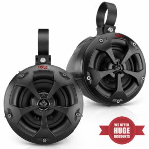 Pyle 4” Water-Resistant Off-Road Speaker System with 800 W Power
