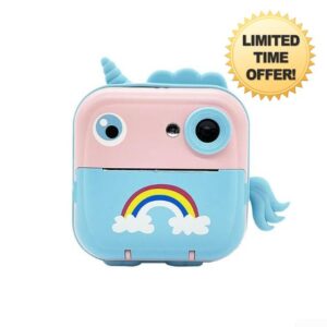 Children's Thermal Print Digital Camera with 1080P Resolution and 3 Inch Screen