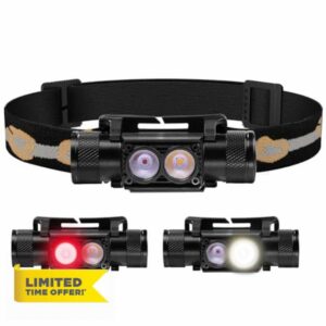 Sofirn D25LR/H25LR LED Headlamp with 660nm Red Light