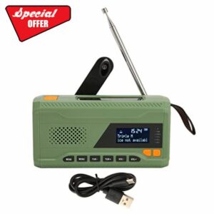 Emergency Wind Up Radio with USB Phone Charging