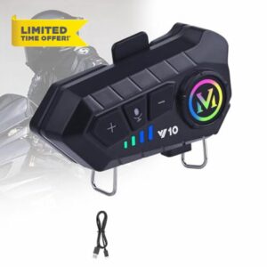 Bluetooth 5.3 Motorcycle Helmet Bluetooth Headset Speakers