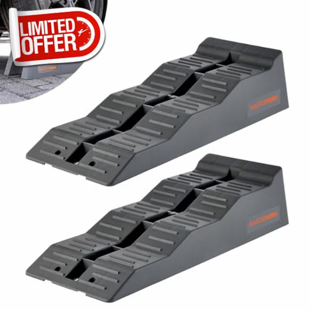 Caravan Levelling Ramp Set | Heavy Duty Ramps & Blocks for Motorhome