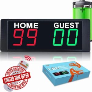 YZ LED Electronic Scoreboard with Remote
