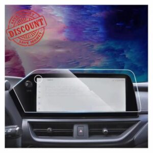 Tempered Glass Screen Protector Film For Lexus For UX For 260H 2023 2024 Car Infotainment Radio GPS Navigation Navigation Protective Film