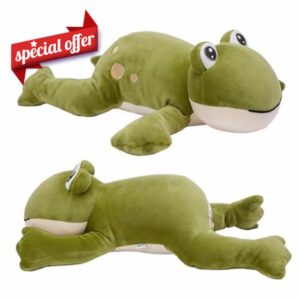 Frog Weighted Plush Toy for Anxiety Comfort