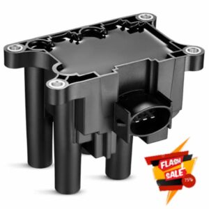 BDFHYK Ignition Coil Pack 12V 3-Pin Connector Compatible with Ford Fiesta Focus Mondeo Transit Connect Mazda