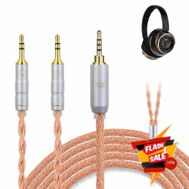 okcsc ZT16 Upgrade Replacement Cable With Dual 2.5mm to 2.5mm Balanced plug