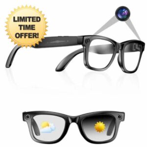 AI Smart 4K Camera Glasses