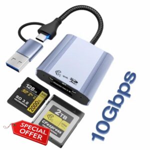 CFexpress Type A & SD Card Reader