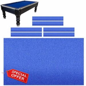 Premium Pool Table Felt - Fast Speed Surface with Installation Strips for Bar and Hotel Game Rooms