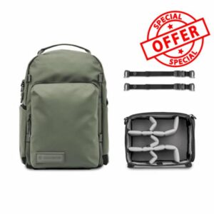 WANDRD PRVKE Pocket Backpack: Weatherproof Travel Backpack with Laptop Sleeve for Photography and Daily Carry