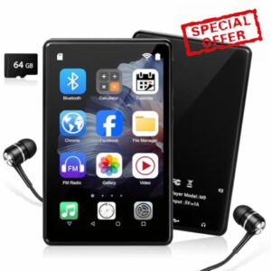 96GB MP3 Player with Bluetooth and Wifi - MP3 Player for Kids