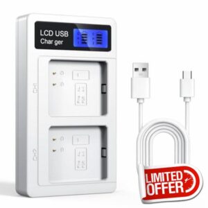LCD Battery Charger Station for Arlo Pro 5S/Pro 4/Pro 3/ Arlo Ultra/Ultra 2 Official Battery
