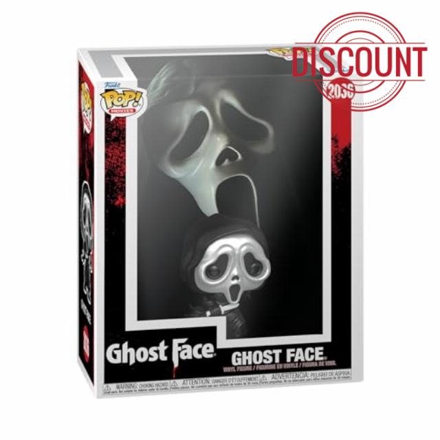 Funko POP! VHS Cover: Ghost Face - Metallic - Collectable Vinyl Figure - Gift Idea - Official Merchandise - Toys For Kids & Adults - Model Figure for Collectors and Display
