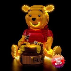 Led Light Set Compatible with Lego 43300 Winnie the Pooh Light Decoration Lighting Kit Compatible with Lego 43300 Building Blocks Model