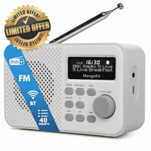 MD2 Plus Portable DAB/DAB+/FM Digital Radio – Bluetooth Streaming