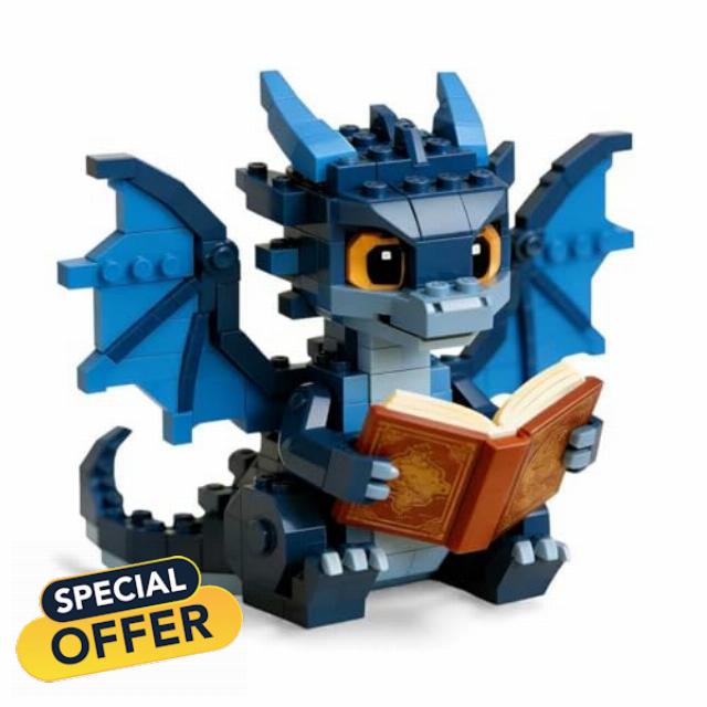JOMIOD Dragon Building Block Model