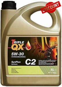 Triple QX 521776051 SynPlus 5L Engine Oil 5 Litre 5W30 C2 Fully Synthetic