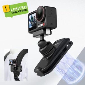 BRDRC Magnetic Quick Release Backpack Clip Mount