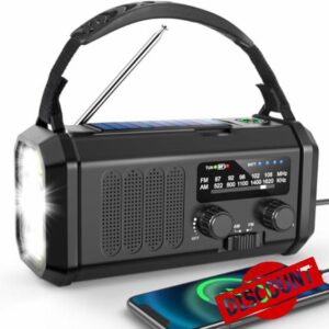 Wind Up Solar Radio