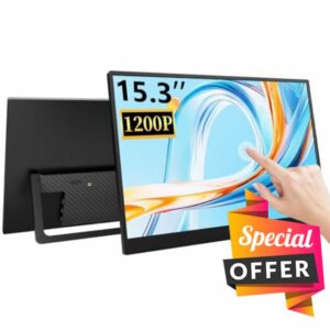15.3 Inch Portable Touchscreen Monitor FHD 1200P