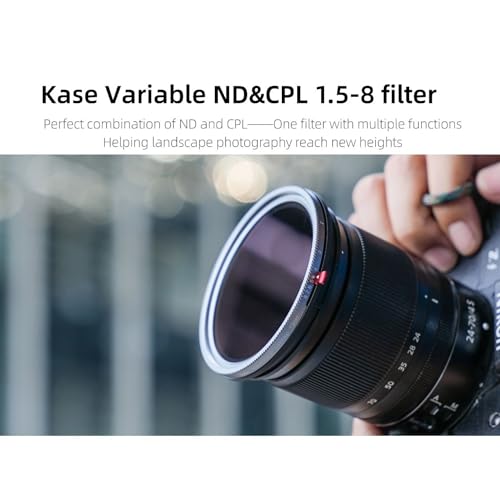 ND3 to ND236 Adjustable Multicoated Neutral Density and Circular Polarizing Effect Filter
