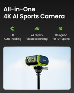 Handball & More                                                          Standalone AI camera + dual cam; auto-tracking & recording; no subscription; free live streaming for parents/coaches/players