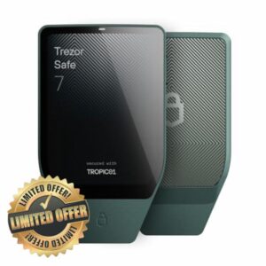 Trezor Safe 7 - Crypto Hardware Wallet with Bluetooth