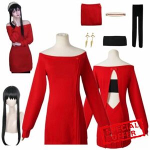 Yor Forger Halloween Carnival Party Costume For Cosplay Costume Comic Anime Game Role Play Outfi