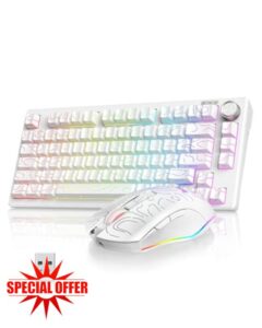 RedThunder K75 75% Wireless Membrane Keyboard and Mouse