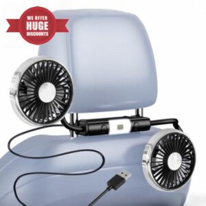 Hose Car Fan for Backseat for Kids