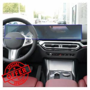 Navigation Screen Protector For BMW G20 Series 3 2023 Car GPS Navigation Protective Film LCD Screen TPU Protector Anti-scratch