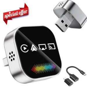 4-in-1 Wireless CarPlay Adapter
