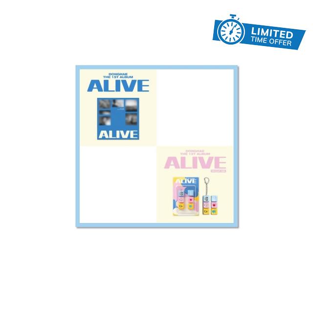 SUPER JUNIOR DONGHAE ALIVE [Photobook + Keycap Ver Set] The 1st Album