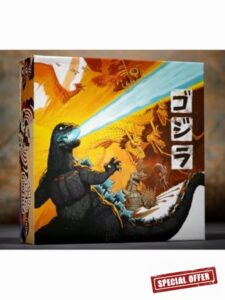 Iello | King of Tokyo: Godzilla | Board Game | Ages 8+ | 2-6 Players | 30 Minutes Playing Time