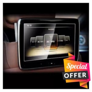 GPS Screen Protector Car Rear Seat Anti-sctatch AccessoriesTempered Glass Screen Protector For Benz S-Class W221 W222 S350L-S500 2014-2017 Navigation Screen Protector(2piece)