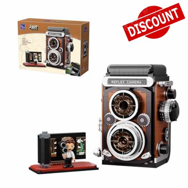 PANTASY Retro Camera Building Set for Adults