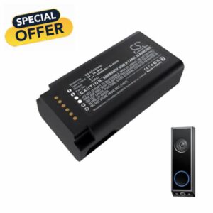 6500mAh Replacement Battery Compatible with Eufy Video Doorbell E340