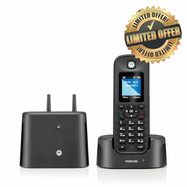 Motorola O201 Cordless Landline Home Phone