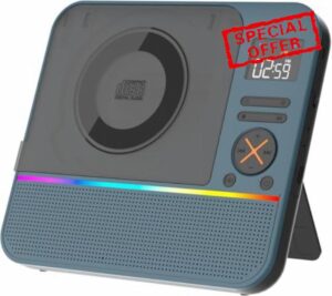 MONODEAL 2026 CD Player Portable with RGB Light