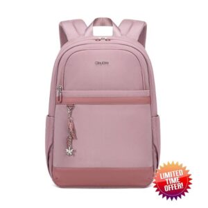 Cassia Lightweight Laptop Backpack 14.3L for 14 Inch Laptop – Durable Polyester Travel & Work Bag with Hidden Back Pocket