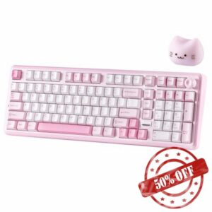 YUNZII B98 PRO QMK/VIA Wireless Mechanical Gaming Keyboard