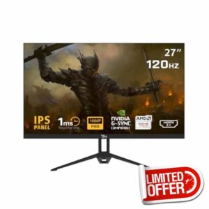 Twisted Minds TM27FHD120IPS 27 Inch Gaming Monitor Black