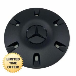 Mercedes-Benz Genuine Wheel Hub Cap A90640100259B51 OEM Hub Cover Anthracite Fits Sprinter W906 W907 W910 Front Axle Wheel Centre Cap Replacement Trim
